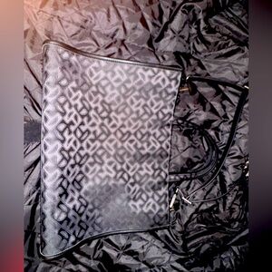 Large Telfar Jacquard Shopper - Black Monogram